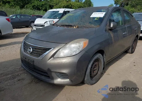2012 Nissan Versa 1.6 Sv z USA, uszkodzony, nr VIN 3N1CN7AP9CL930377